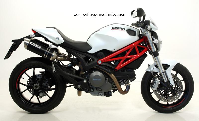 ECHAPPEMENT MOTO DUCATI 796 MONSTER ARROW THUNDER NOIR